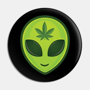 Alien High Mind Tee-shirt Pin