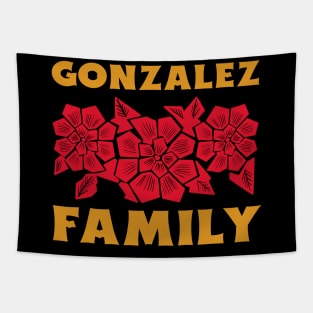 GONZALEZ FAMILY SURNAME Tapestry