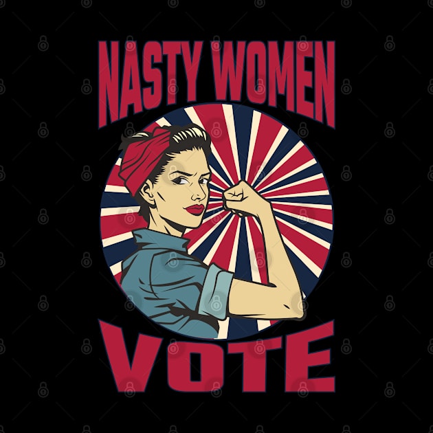 Nasty Women Vote by MZeeDesigns