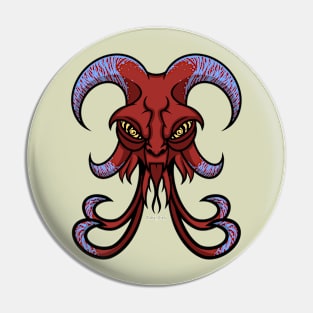 Fork Tongue Demon Pin