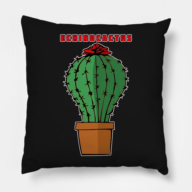 Echinocactus Pillow by headrubble