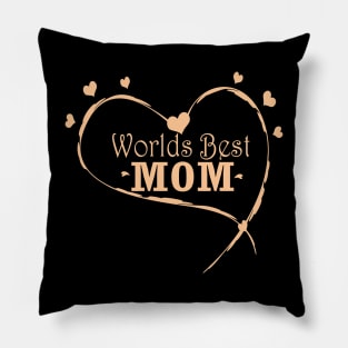 Worlds Best Mom Pillow