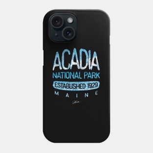 Acadia National Park, Est. 1929, Maine Phone Case