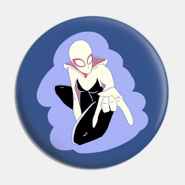 Spider Gwen Pin by rsutton