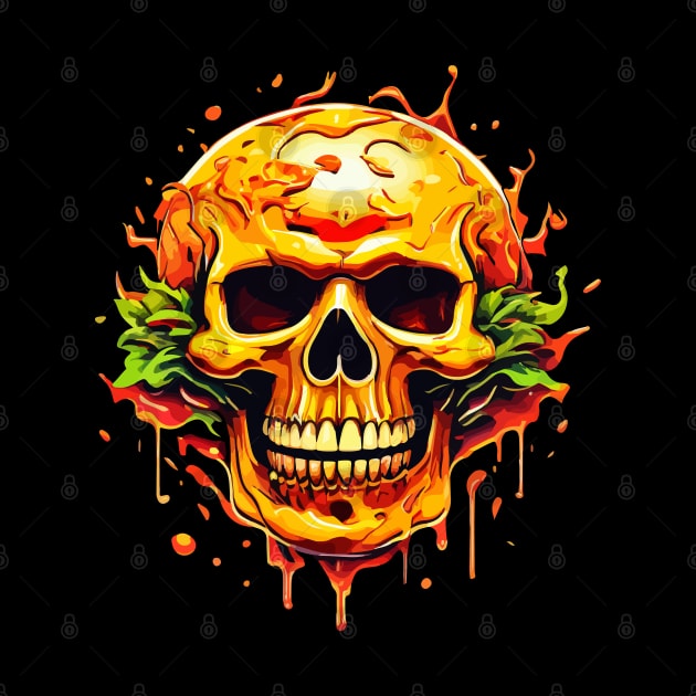 BURGER SKULL by vibrain