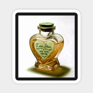 Fall in Love potion - use with caution Magnet