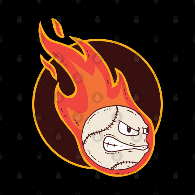 Fire Baseball by MajorCompany