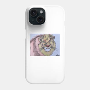 Lion Bright Eyes Phone Case