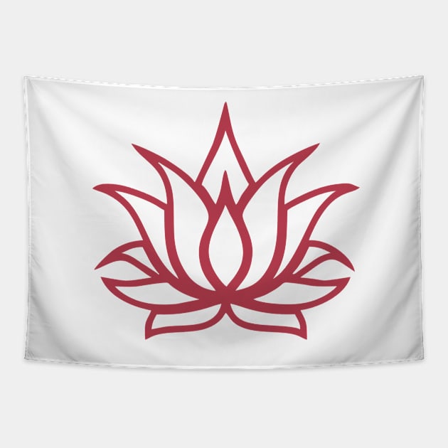 LOTUS Tapestry by GourangaStore