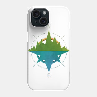 Take The Compass And Go On An Adventure - V two Phone Case