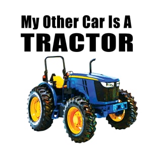 My Other Car Is A Tractor Illustrated Watercolor T-Shirt