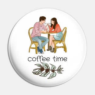 Coffee Give Me Power Pin