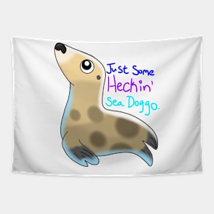 Sea Doggo Tapestry