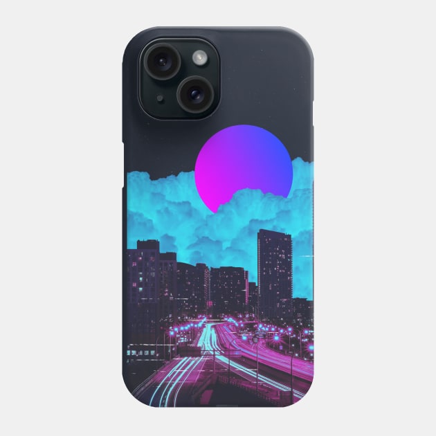 VHS City Phone Case by Yagedan