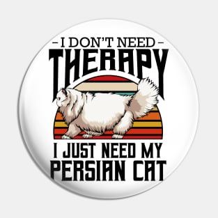 Persian Cat Pin