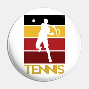 Retro Tennis Pin