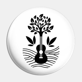 Guitar tree Pin