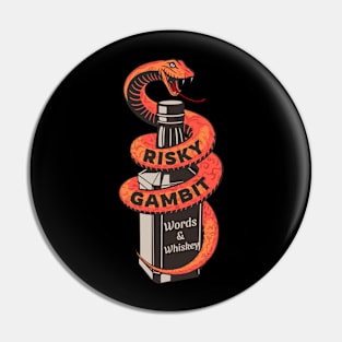 W&W "Risky Gambit" Pin