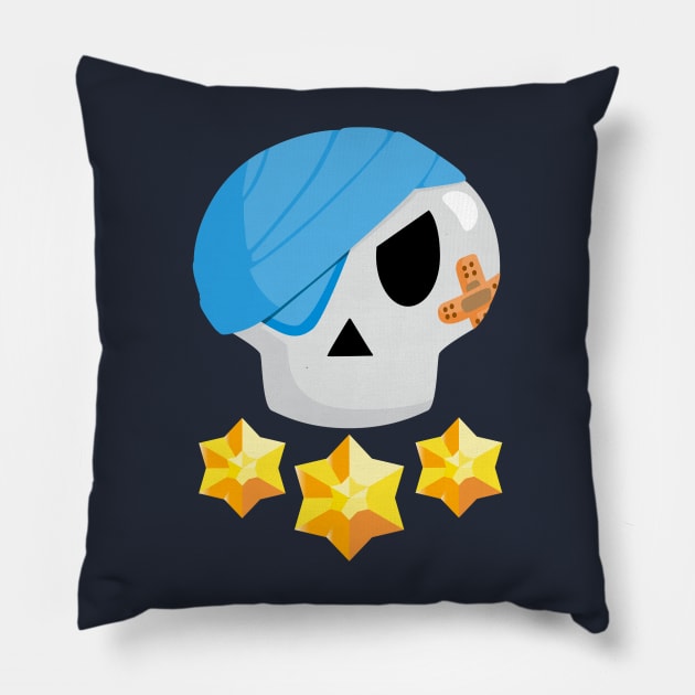 Brawl 3 star Pillow by Marshallpro