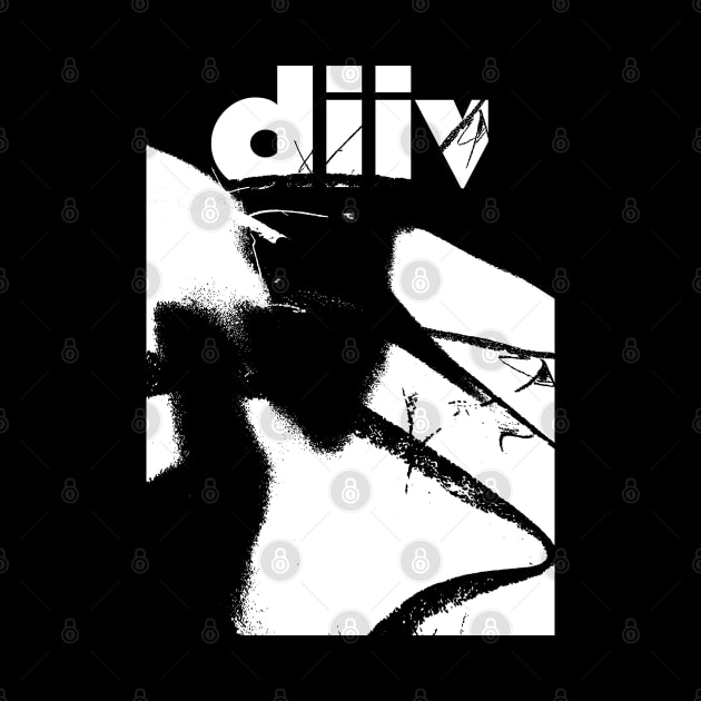 DIIV ≥≤ Original Glitch Style Fan Artwork by unknown_pleasures