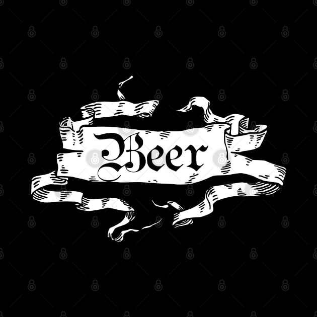 Beer Funny Alcohol vintage design Tee by Scar