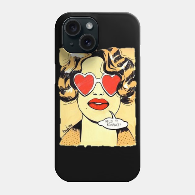 Hello to romance Phone Case by AcengGoceng