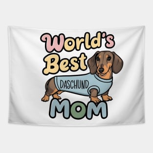 World's Best Corgi Mom Dog Owner Tapestry