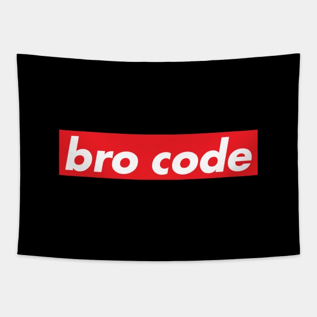 Bro Code Tapestry by rainoree