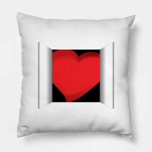 open heart, open mind Pillow