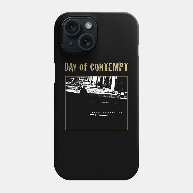 Day of Contempt Tribute Shirt Phone Case by lilmousepunk