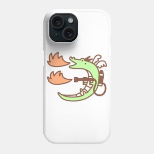 Dragon With A Flamethrower 2 Phone Case