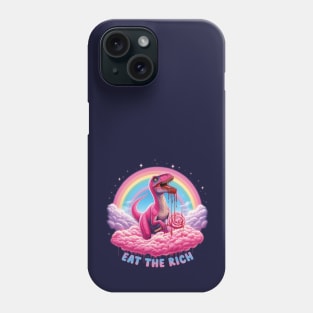 Eat the Rich Raptor Phone Case