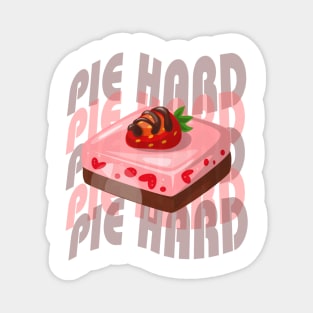 Happy Thanksgiving Day Cute Pie Lover Design Magnet