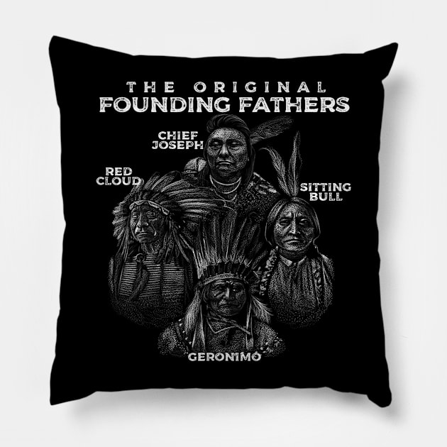 The Original Founding Fathers Pillow by MiaGamer Gear