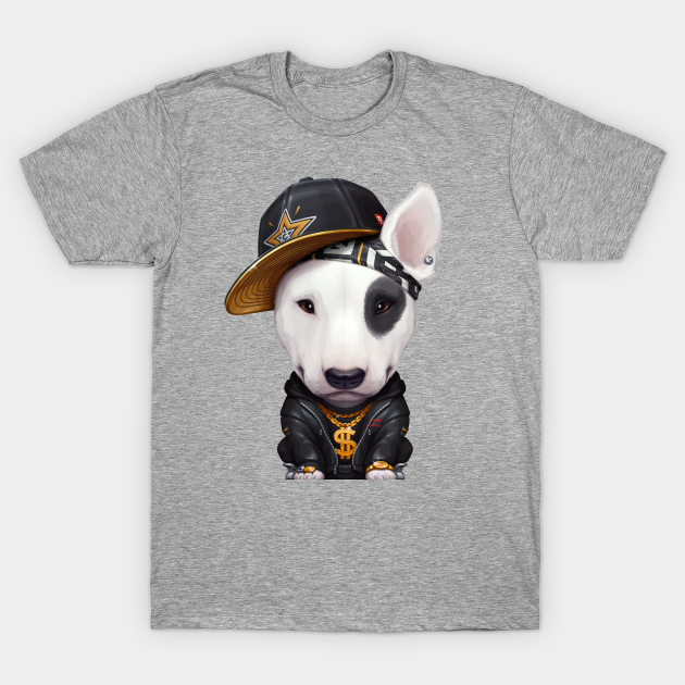 English Bull Terrier Hip Hop Super Star Bull Terrier T Shirt Teepublic