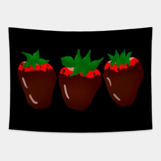 Twitchy's Chocolate Covered Strawberries Tapestry