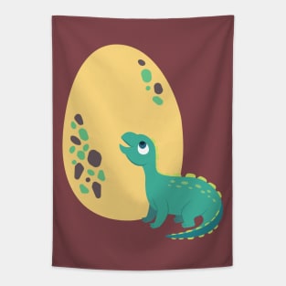 Dinosaur and egg Tapestry