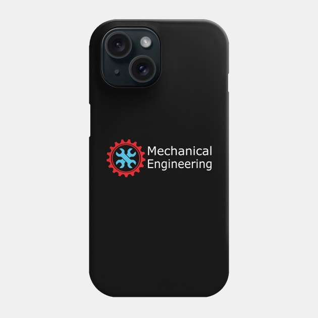 Mechanical engineering text and logo Phone Case by PrisDesign99