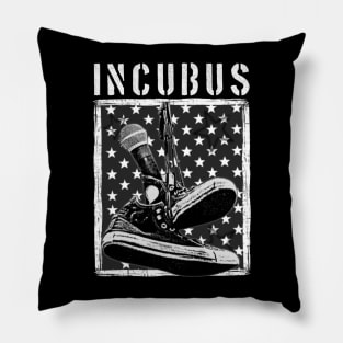 Incubus sneakers Pillow