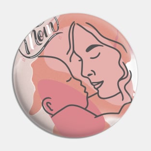 Love mother Pin