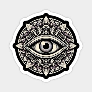 All seeing eye Magnet