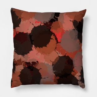 Color Splatter Pillow