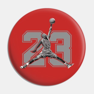 Michael Jordan 23 Basketball Pin