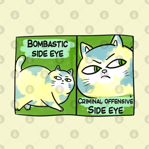 BOMBASTIC SIDE EYE FUNNY TIKTOK CAT MEME by Aydapadi Studio