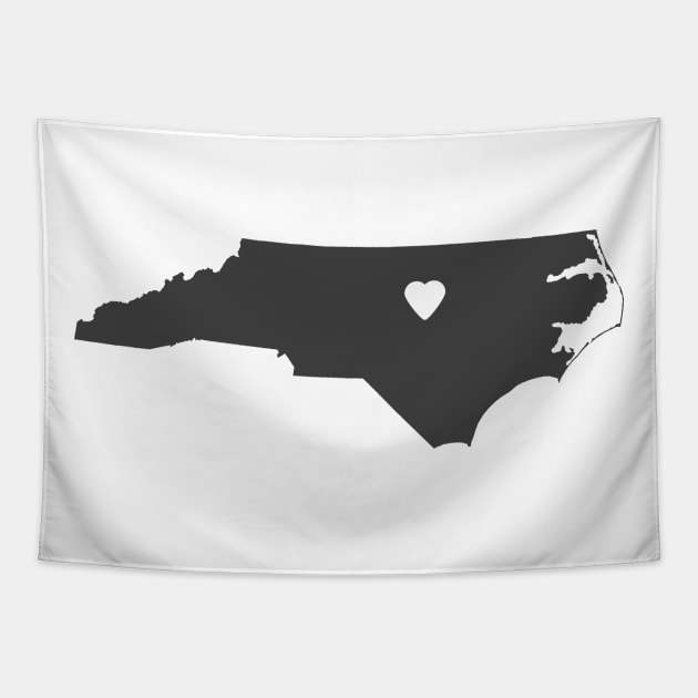 North Carolina Love Tapestry by juniperandspruce