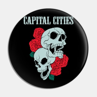 CAPITAL CITIES BAND Pin