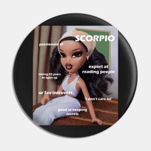 Scorpio Bratz Pin