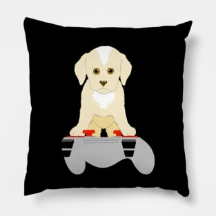 ADORABLE NEWBORN BABY PUPPIES Pillow