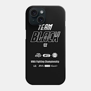 Team Black Phone Case