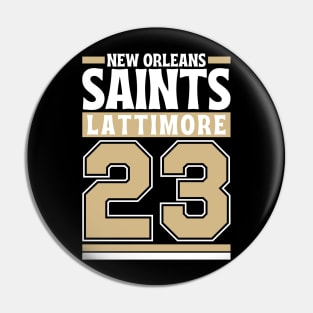 New Orleans Saints Lattimore 23 Edition 3 Pin